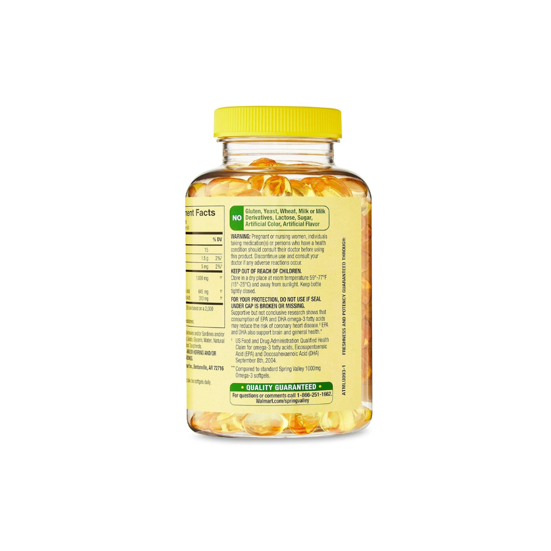 Omega 3 – Spring Valley (120 cápsulas)