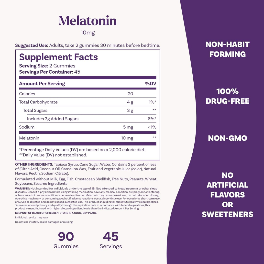 Melatonina 10mg – Natrol (60 gomas)