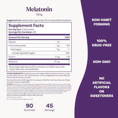 Melatonina 10mg – Natrol (60 gomas)