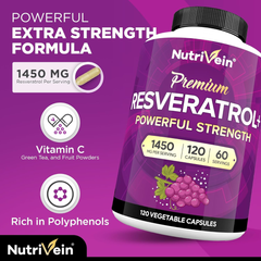 Resveratrol – Nutrivein (120 cápsulas)
