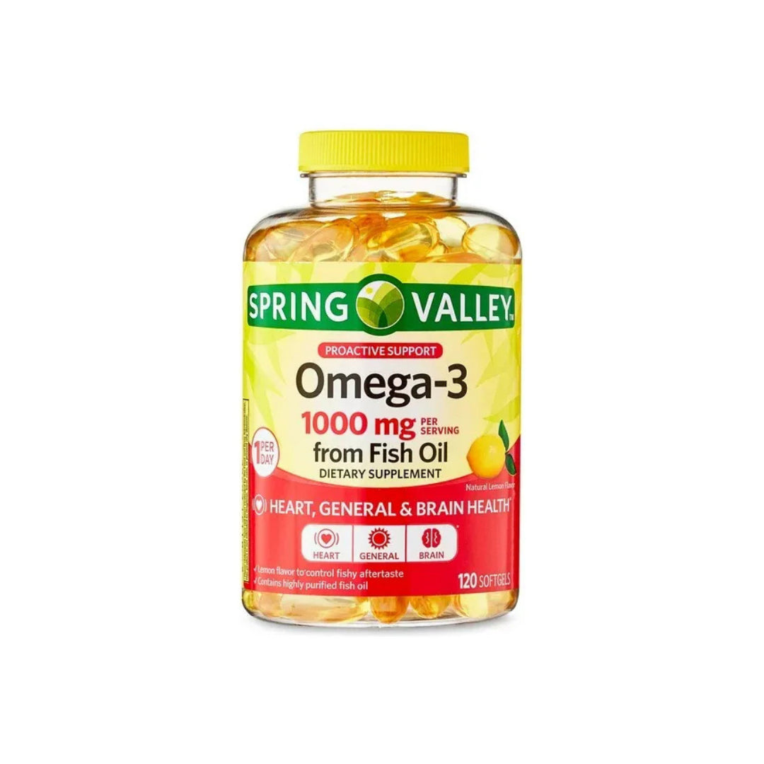 Omega 3 – Spring Valley (120 cápsulas)